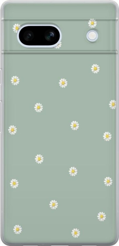 Mobildeksel til Google Pixel 7a med Prestekrage motiv