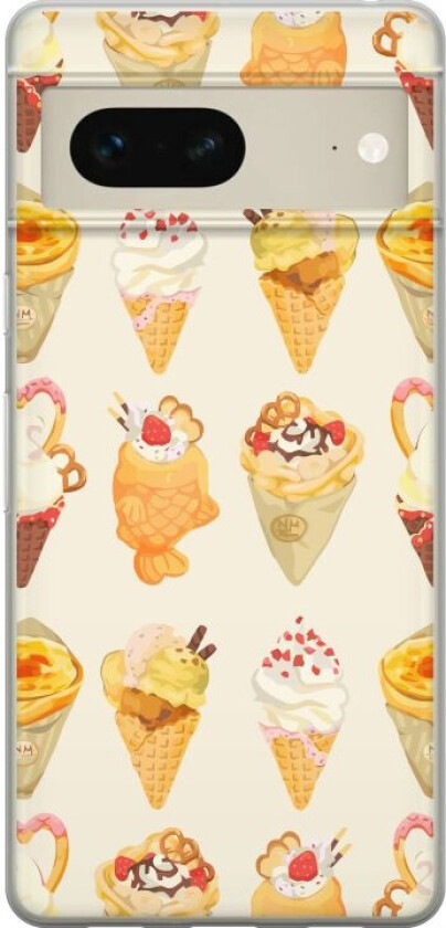 Mobildeksel til Google Pixel 7 med Glassig motiv