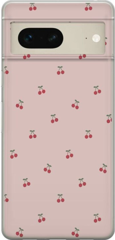 Mobildeksel til Google Pixel 7 med Kirsebær motiv
