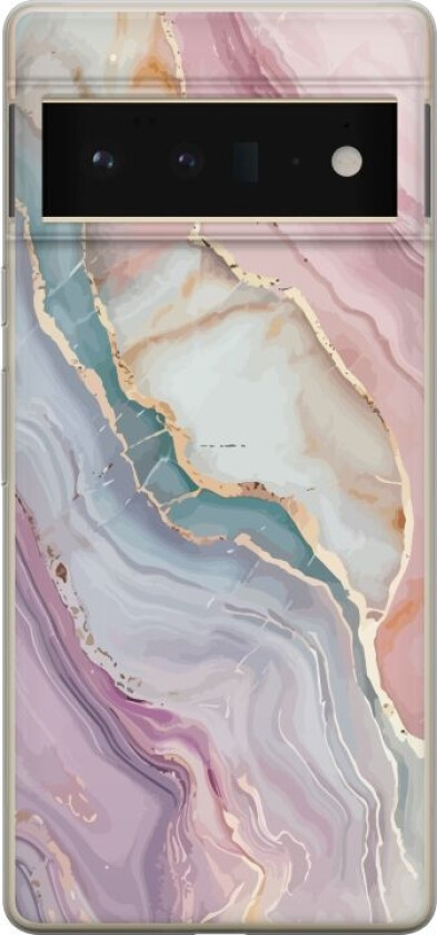 Mobildeksel til Google Pixel 6 Pro med Marmor motiv