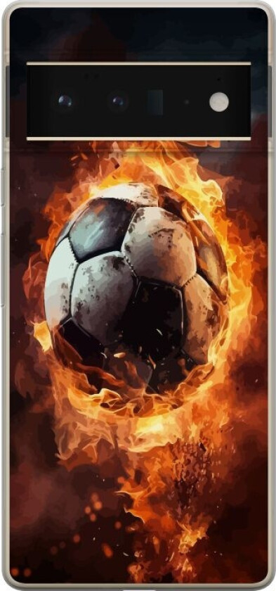 Mobildeksel til Google Pixel 6 Pro med Fotball motiv