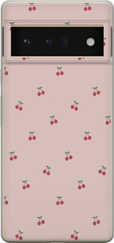 Mobildeksel til Google Pixel 6 Pro med Kirsebær motiv
