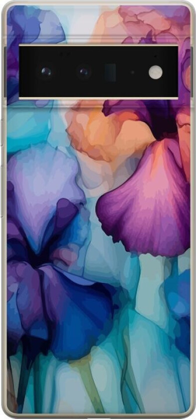 Mobildeksel til Google Pixel 6 Pro med Magiske blomster motiv