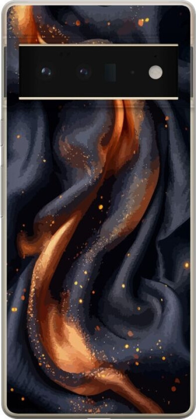 Mobildeksel til Google Pixel 6 Pro med Brennende silke motiv