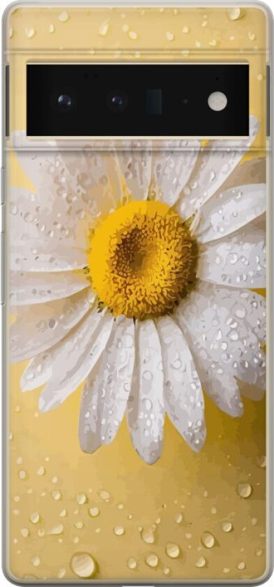 Mobildeksel til Google Pixel 6 Pro med Porselensblomst motiv