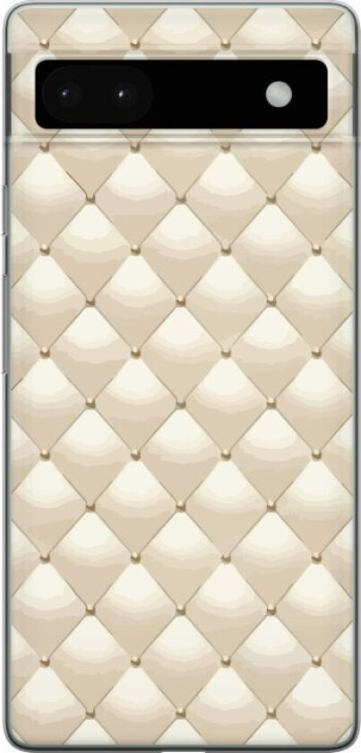 Mobildeksel til Google Pixel 6a med Gullglans motiv