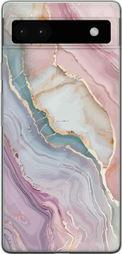 Mobildeksel til Google Pixel 6a med Marmor motiv