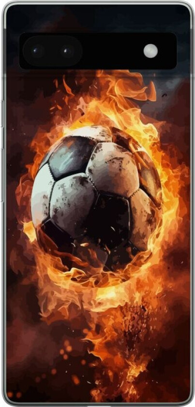 Mobildeksel til Google Pixel 6a med Fotball motiv