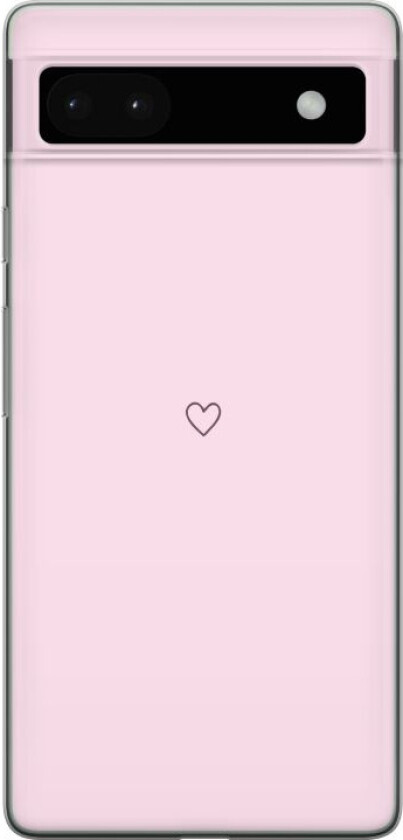Mobildeksel til Google Pixel 6a med Hjerte motiv