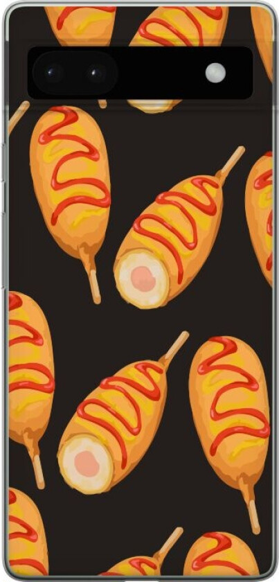 Mobildeksel til Google Pixel 6a med Kyllinglår motiv