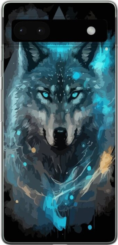 Mobildeksel til Google Pixel 6a med Ulve motiv