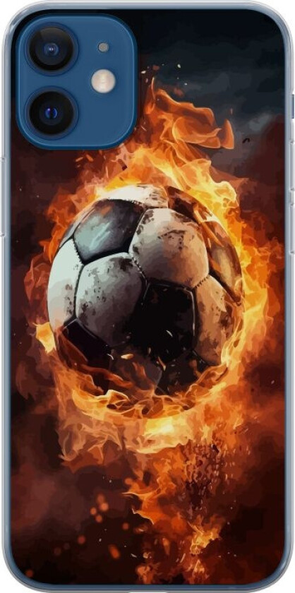 Mobildeksel til Apple iPhone 12 med Fotball motiv