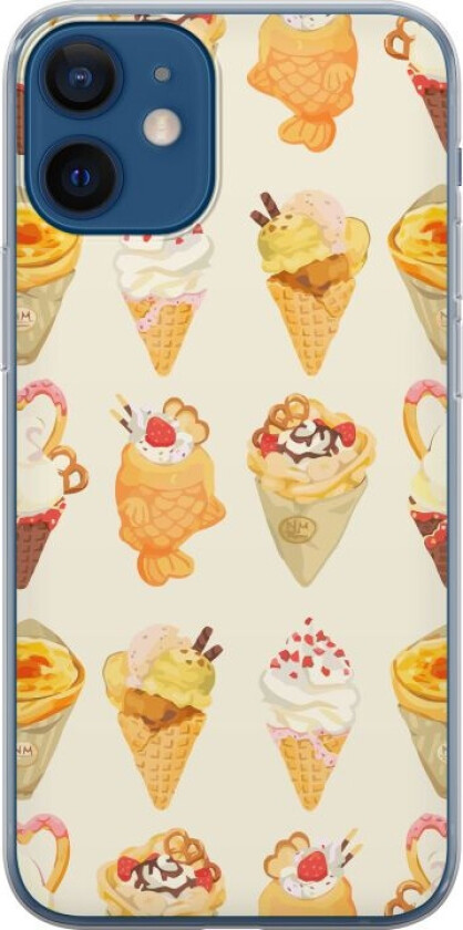 Mobildeksel til Apple iPhone 12 med Glassig motiv