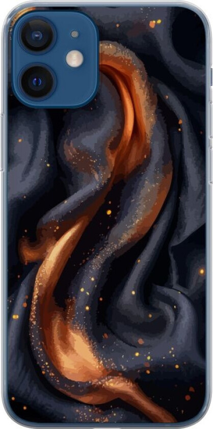 Mobildeksel til Apple iPhone 12 med Brennende silke motiv