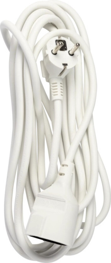 Nordic Quality Grounded extension cord, 5m