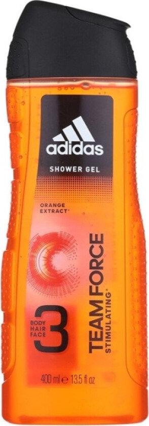 adidas Team Force Shower Gel 400ml