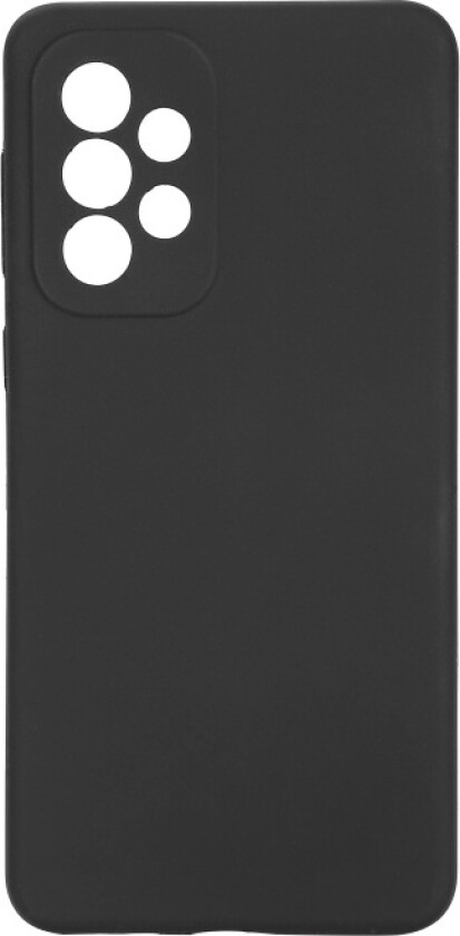Essentials Galaxy A23/A23 5G Silicone back cover, Blk