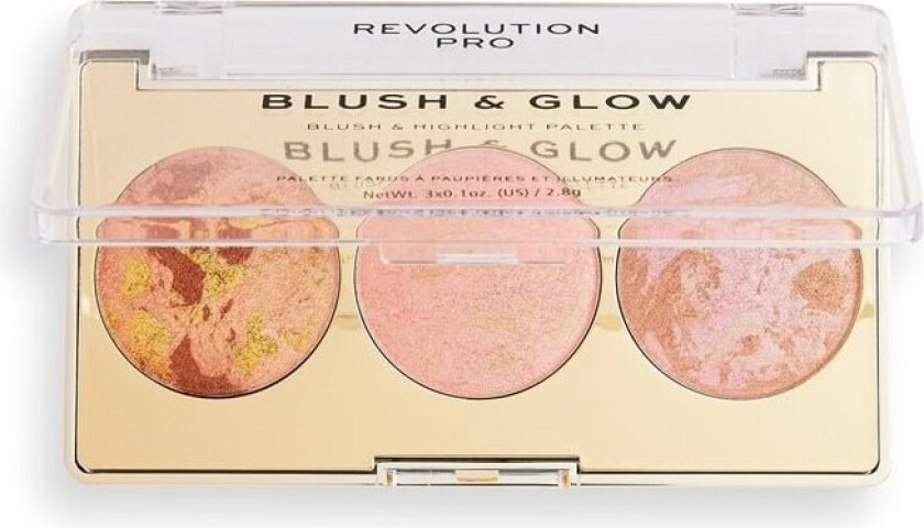 PRO Blush & Glow Palette - Peach Glow