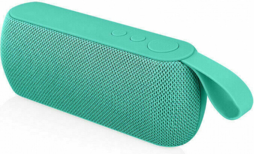 Q106 Trådløs høyttaler, Bluetooth, USB, blågrønn