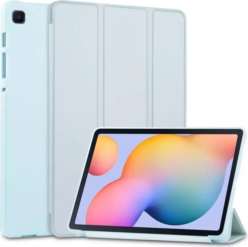 Tech-Protect Samsung Galaxy Tab S6 Lite / S6 Lite 2022 Tech-Protect Smartcase 2 Tri-Fold Deksel - Blå