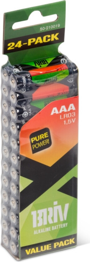 Batteri AAA LR03 - 24-pack
