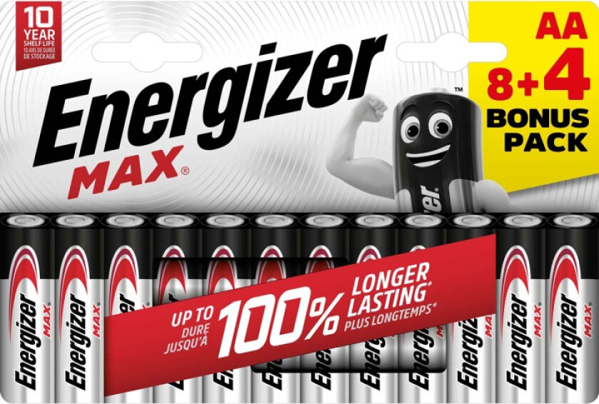 Alkaline Batteri AA | 1.5 V DC | 12-Blister