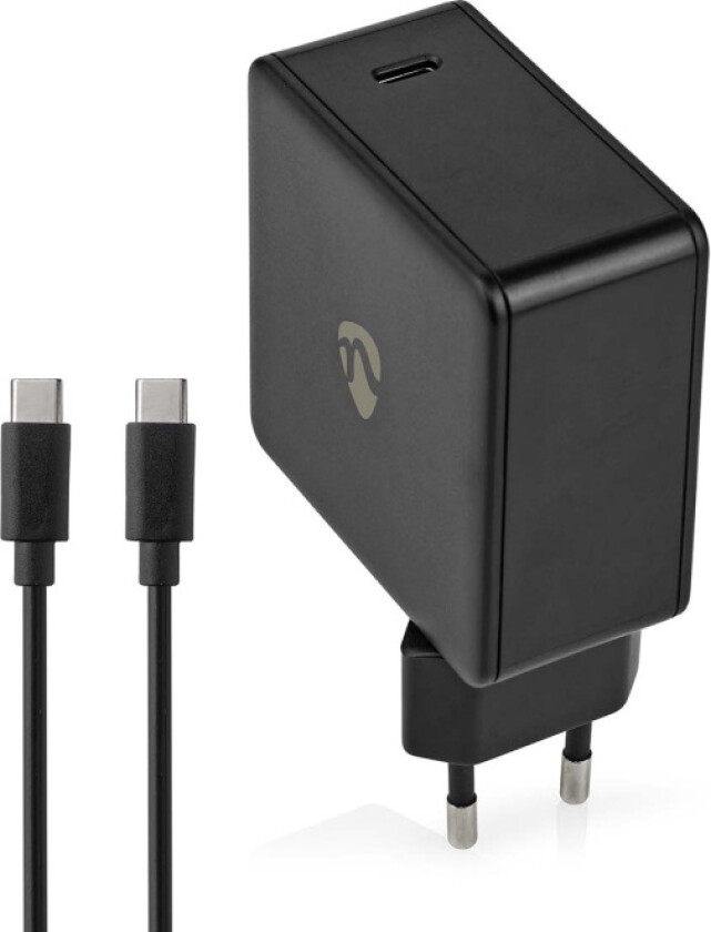 vegg lader | 65 W | Hurtigladefunksjon | 3.0 / 3.25 A A | Antall utganger: 1 | USB-C™ | Type-C™ | 2.00 m | Automatisk Spen