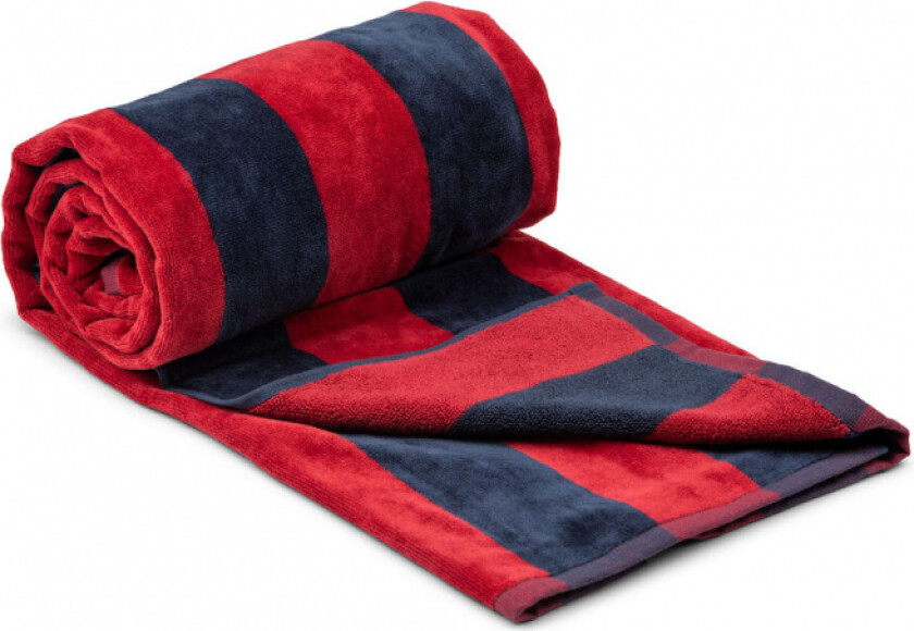 Lord Nelson VICTORY Beach Towel Cabana, Marin/Röd, 80x160 cm
