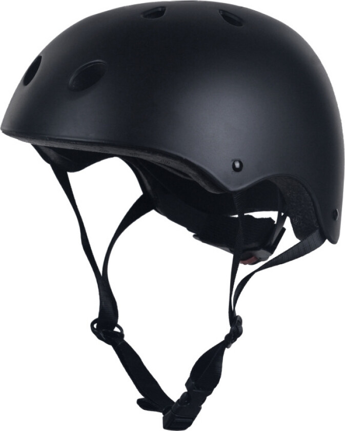 Skatehjälm S 53-58cm Svart