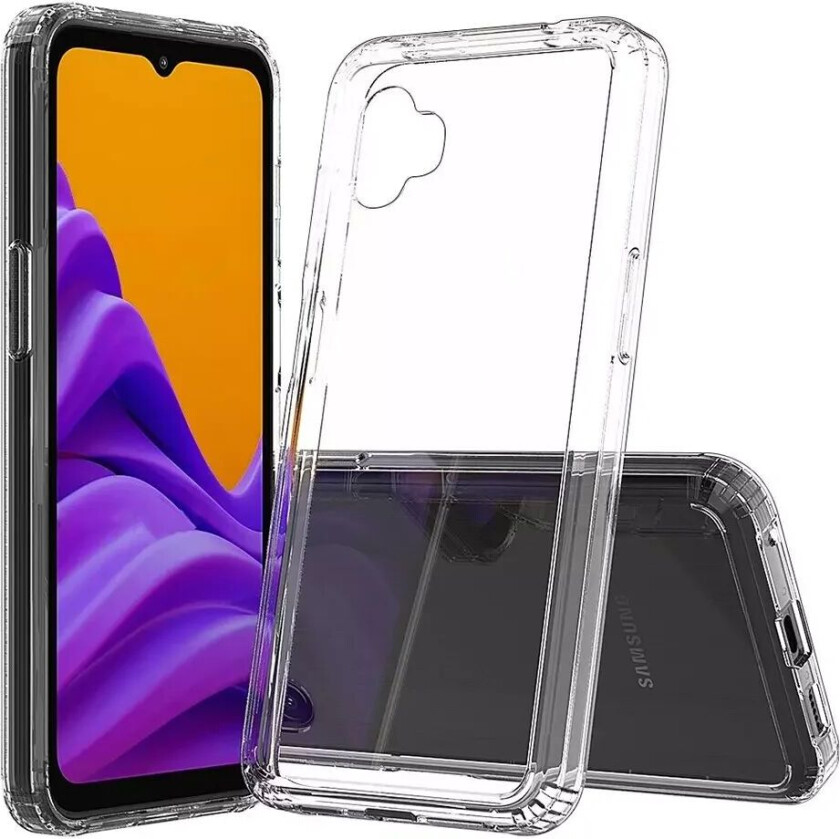 Samsung Galaxy Xcover 6 Pro Akryl Bumper Bakdeksel - Gjennomsiktig
