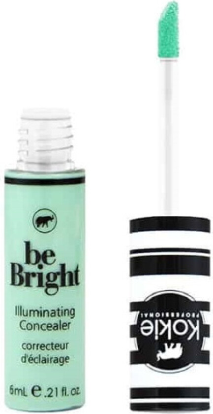 Kokie Be Bright Illuminating Concealer Color Correct - Green