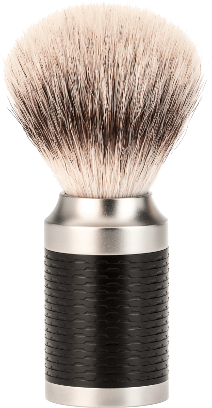 Bilde av Mühle Rocca Silvertip Fiber® Barberkost, Rustfrit Stål