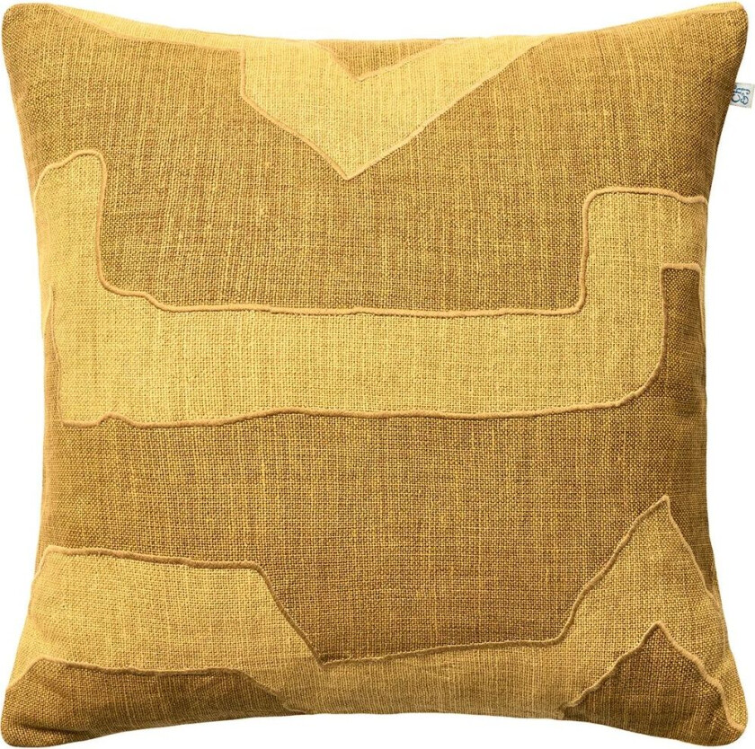 Sikkim putetrekk 50 x 50 cm Spicy Yellow-Masala Yellow