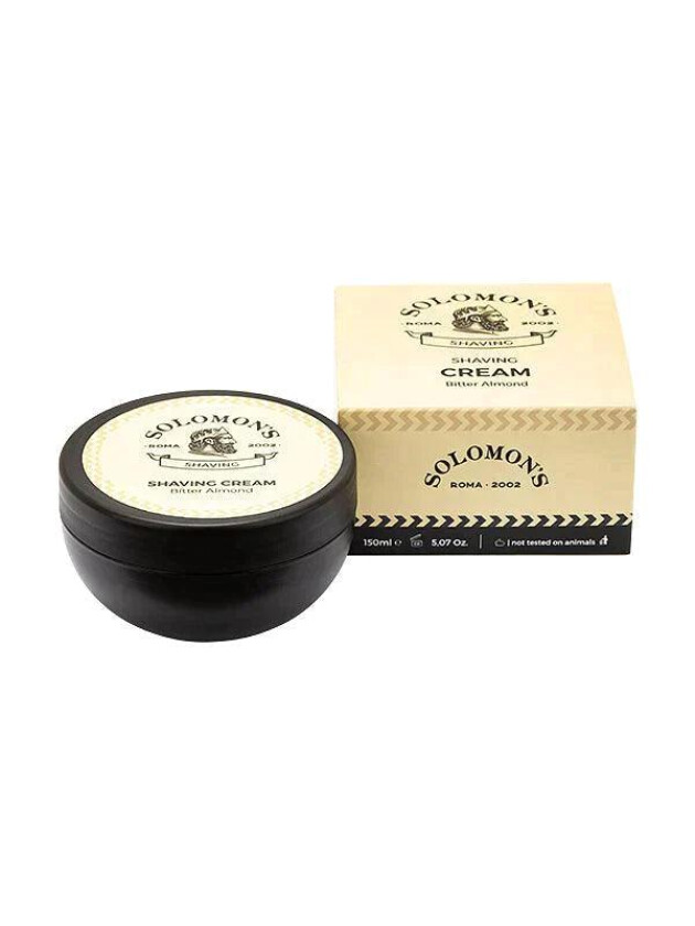 Solomon'S Shaving Cream Bitter Almond 150 Ml