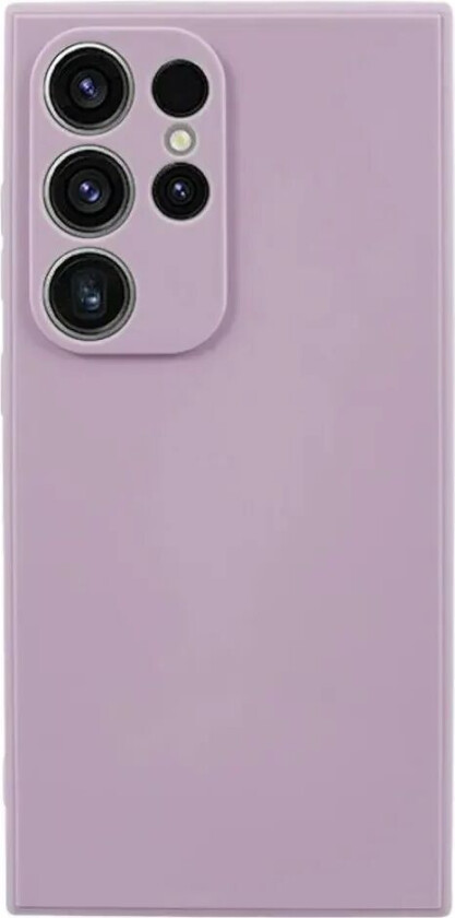 Samsung Galaxy S24 Ultra Fleksibel TPU Plast Deksel - Lilla