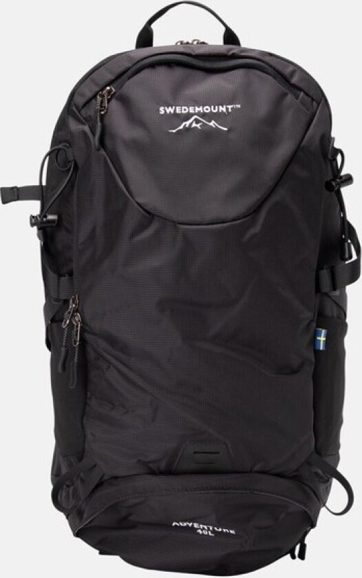 Adventure Backpack 40l, Black/Black, Onesize, Camping