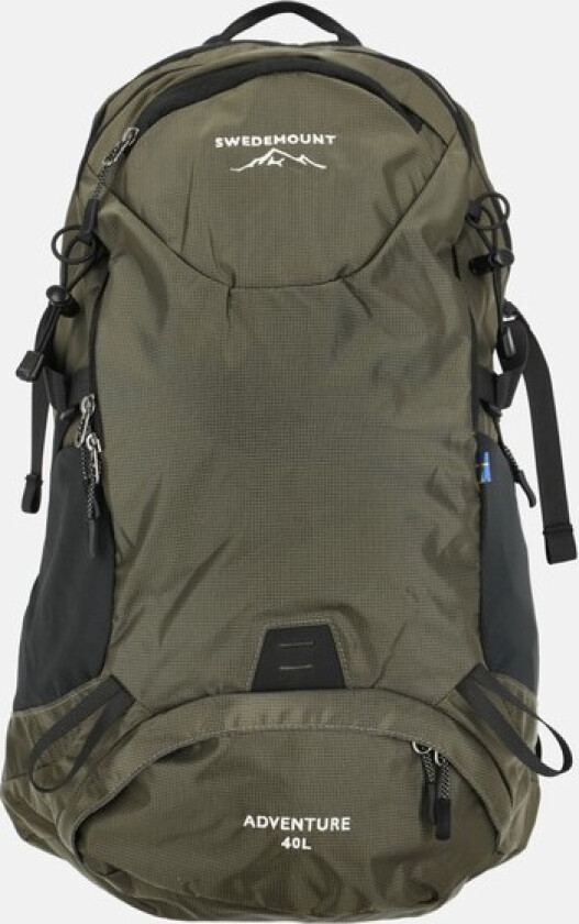 Adventure Backpack 40l, Olive/Black, Onesize, Camping