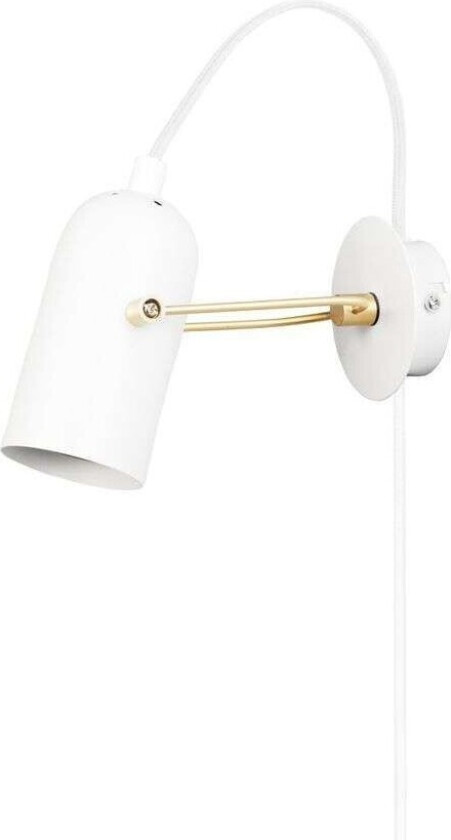 Swan Mini vegglampe Hvit