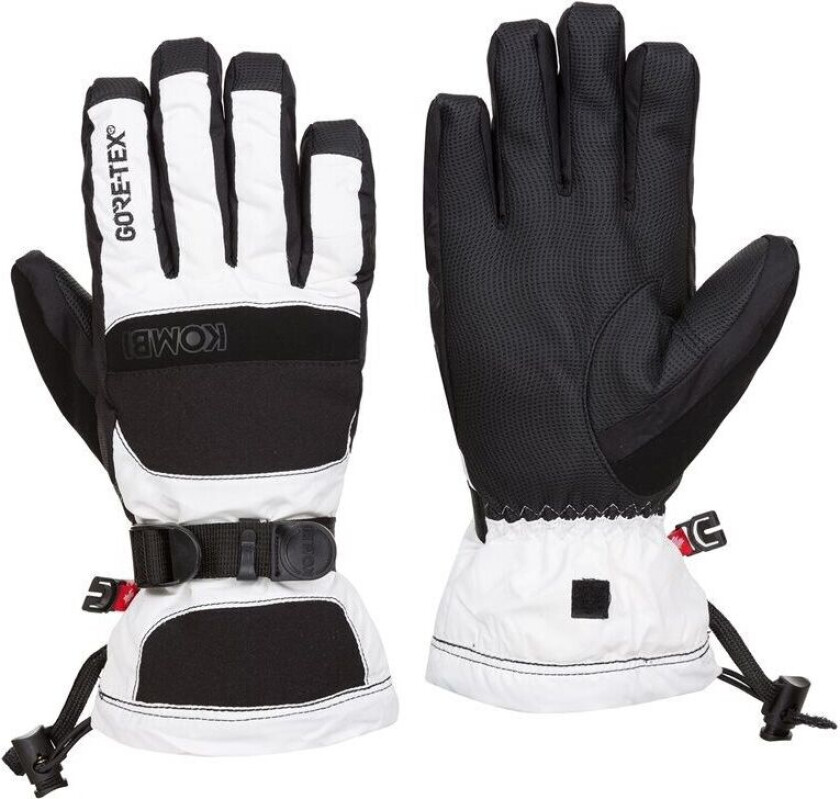 Almighty Gtx W Glove, White-Black, M,  Skihansker