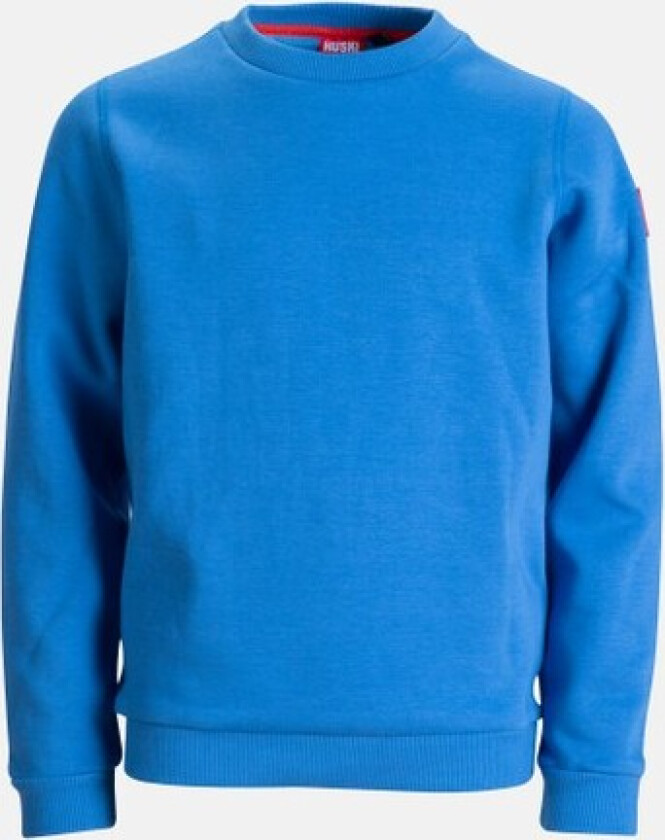 Jr Logo Crew 2, Azure Blue, 122, Sweatshirts