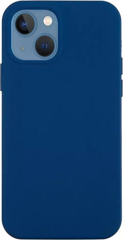 iPhone 14 Silikon Deksel - Mørke Blå
