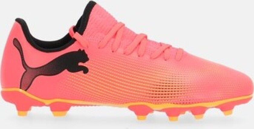 Future 7 Play Fg/Ag Jr, Sunset Glow-Puma Black-Sun Str, 38