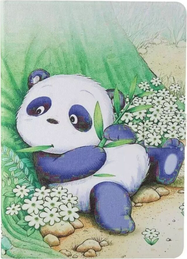 iPad 10.2 (2021 / 2020 / 2019) / Air (2019) / Pro 10.5" (2017) Skinndeksel med Stativ - Lazy Panda