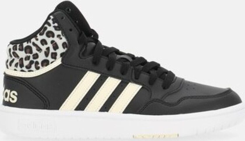 Bilde av Hoops 3.0 Mid W, Cblack/Cwhite/Ftwwht, 39 1/3