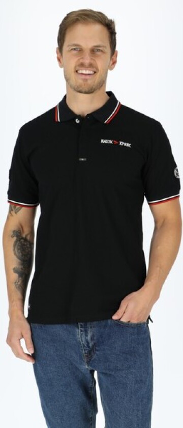 Marstrand Crew Piké, Black, Xl, Piketrøyer