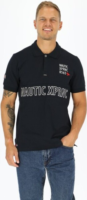 Marstrand Logo Piké, Dk. Navy/Dk. Navy, 3xl, Piketrøyer