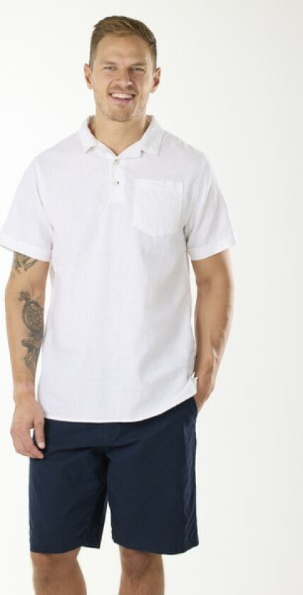 Sailor Linen Piké, Off White, Xl, Piketrøyer
