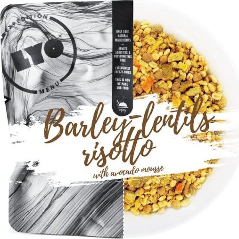 Barley-Lentils Risotto With Avocado Mousse 500Gram