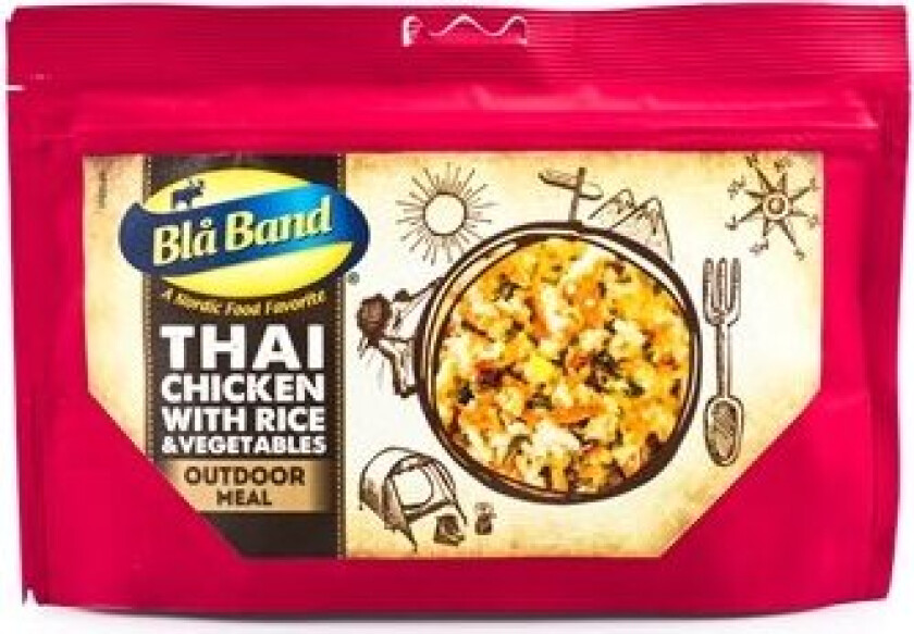 Blåband Expedition Meal, Thaikyckling med ris och grönsaker