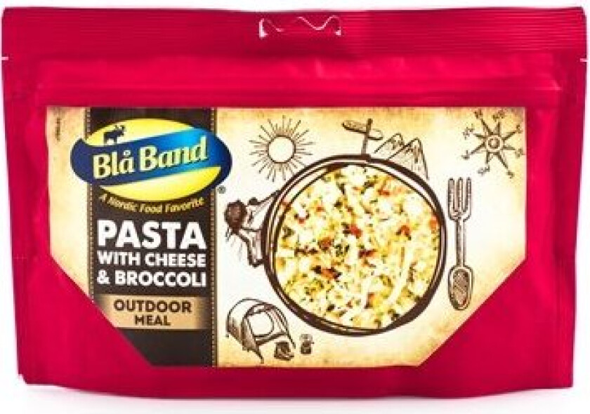 Blåband Expedition Meal, Pasta med ost och broccoli